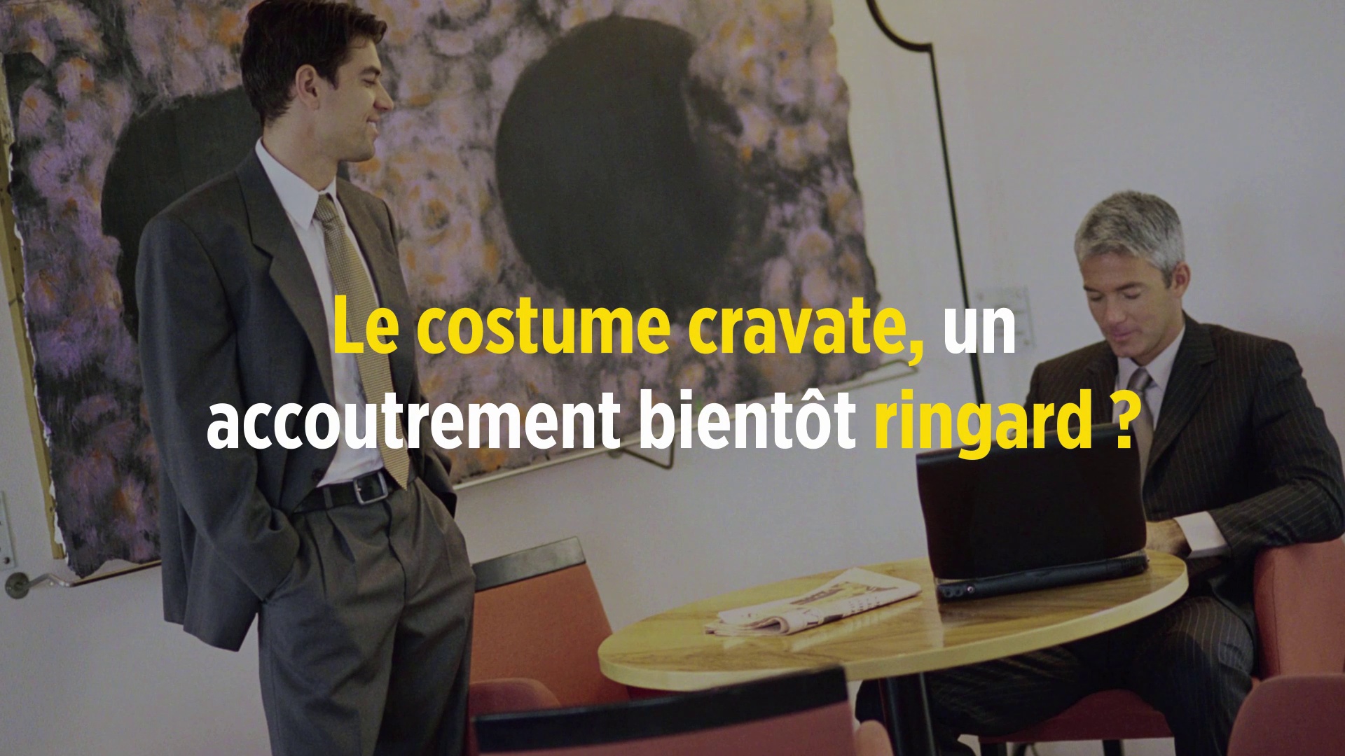 Le costume cravate, un accoutrement bientôt ringard ?