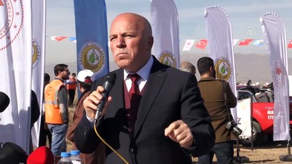 Erzurum'da 12 bin fidan toprakla buluşturuldu