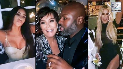 Kim, Khloe and Kourtney Go Wild At Corey Gamble's BDay Party!
