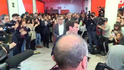 Rivera dimite como presidente de Cs "por responsabilidad"