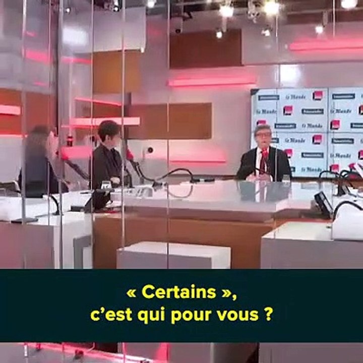 Gros coup de gueule de Jean Luc Melenchon: " Arretez de stigmatiser les musulmans..."