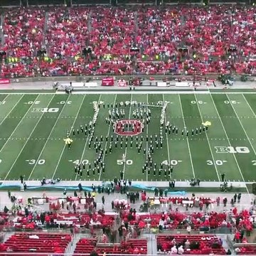 La fanfare de l’Ohio State a fait un spectacle de la mi-temps inspiré par Spongebob