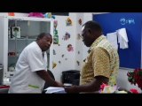 RTG/Visite du ministre de la santé au centre hospitalier universitaire de Libreville suite à un reportage de Gabon 24 diffusé sur les réseaux sociaux