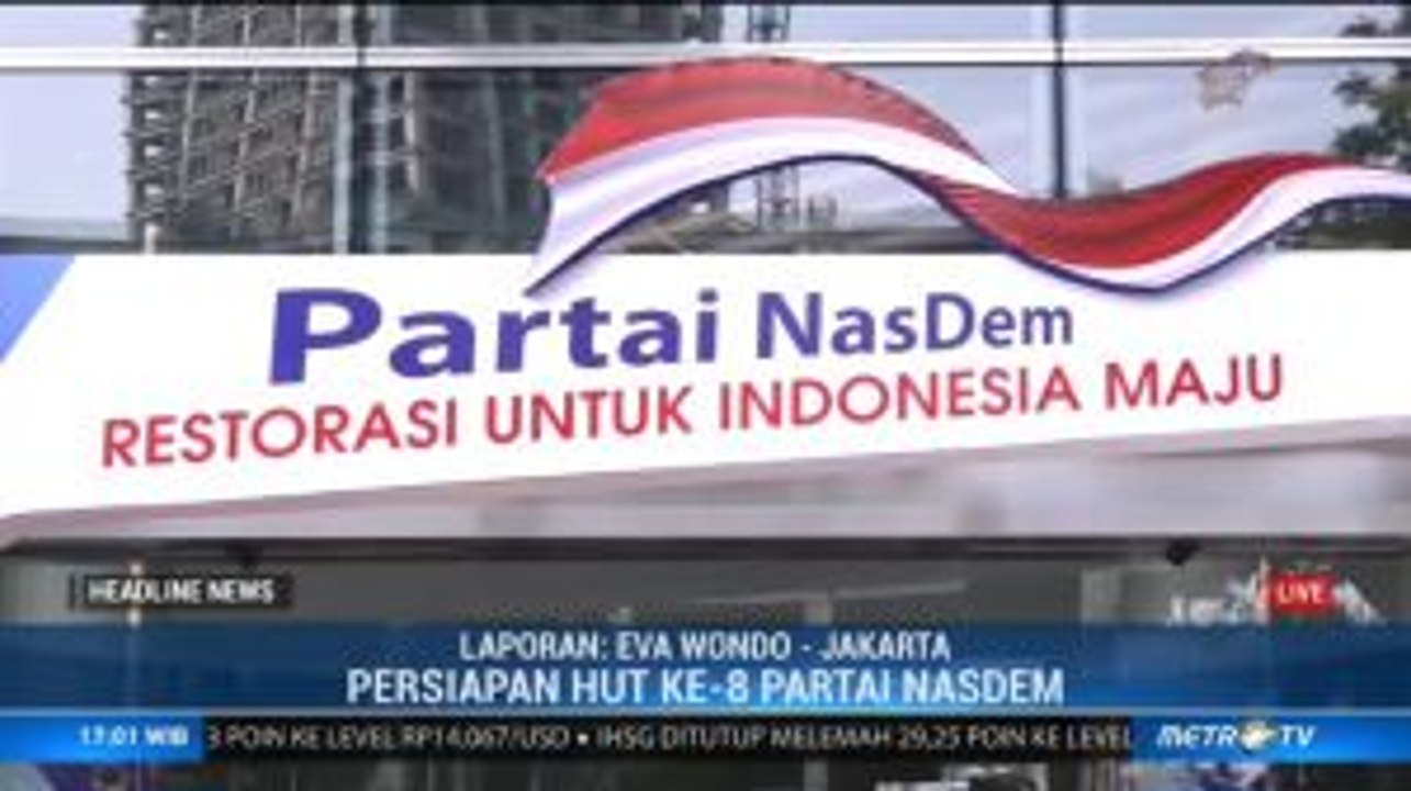 Jokowi-Maruf Amin akan Hadiri Perayaan HUT ke-8 NasDem