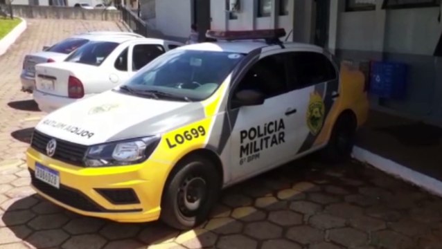 Ocorrência por ameaça resulta na prisão de um homem com mandado de prisão em aberto, no Santa Felicidade