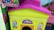 Dora the Explorers House Playset with Swiper and Shopkins Desserts-