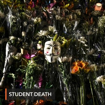 Hong Kong police shoot protester as protests start working week