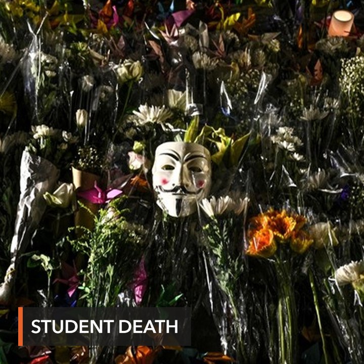 Hong Kong police shoot protester as protests start working week