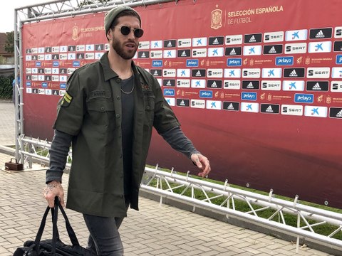 La Selección española llega a Las Rozas