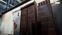 جدار برلين من الشوكولا!!!
