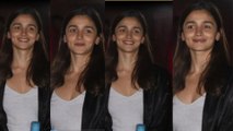 Spotted Alia Bhatt at Sanjay Leela Bhansali Office