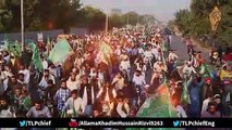 allama khadim hussain rizvi beautiful visuals of milad e mustafa rally 12 rabi ul awal 2019