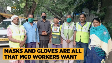 No Masks to Battle Delhi Pollution, Say RK Puram’s MCD Workers