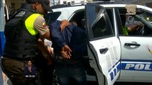 Dos sujetos fueron capturados luego de robar en tres lugares diferentes en Guayaquil