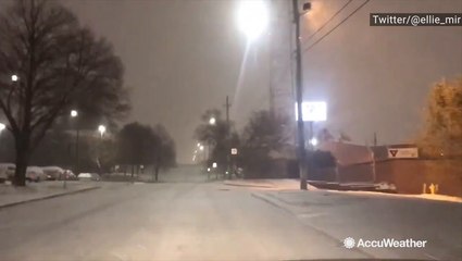 Tricky travel Monday morning in the Midwest