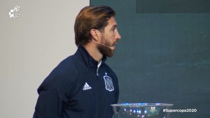 Gaya, Ramos, Busquets y Saúl analizan el sorteo de la Supercopa de España 2020