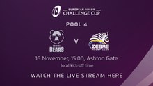 Bristol Bears v Zebre Rugby Club