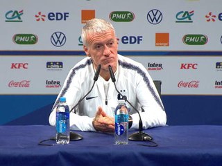Bleus - Deschamps : "Zidane est dans son rôle"