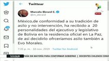 Tirado: En Bolivia se repitió golpe como a Manuel Zelaya en Honduras