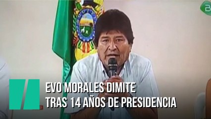 Las claves para entender la dimisión forzada de Evo Morales