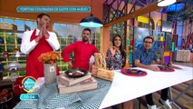 ¡Deliciosas tortitas coloradas de ejotes con huevo! ¡Prepáralas hoy mismo! | Venga La Alegría