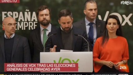 Rueda de prensa Abascal