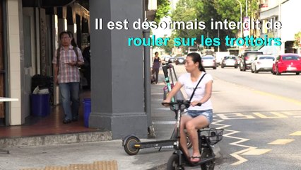 Singapour serre la vis aux trottinettes électriques