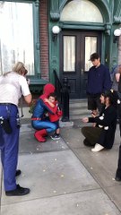Kid Sends Spidey Mixed Signals