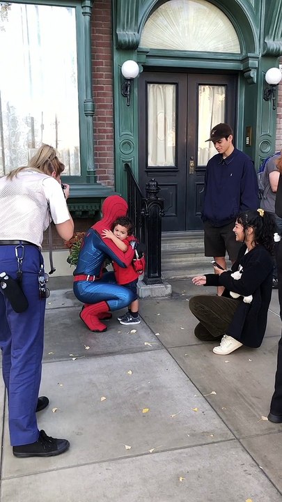 Kid Sends Spidey Mixed Signals