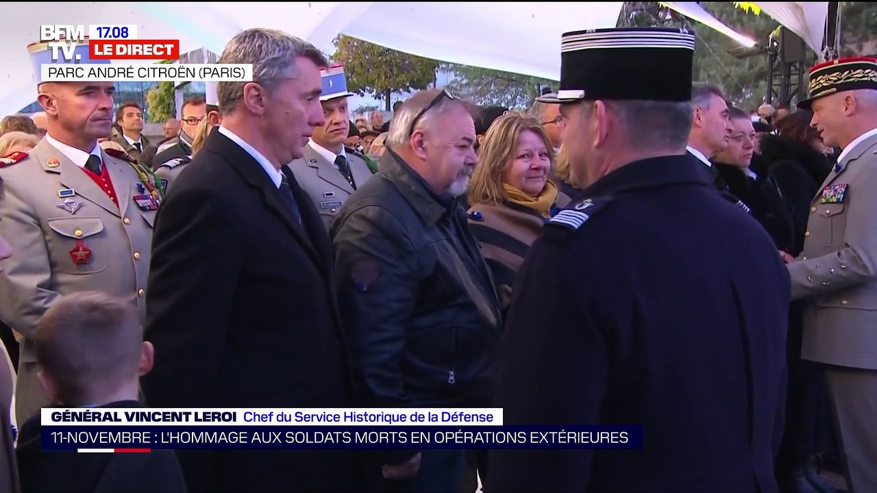 11-Novembre: l'hommage d'Emmanuel Macron aux soldats morts en opérations extérieures - 11/11