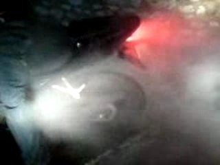 burn avec ma hyosung comet 125 dédicace à feucherolle