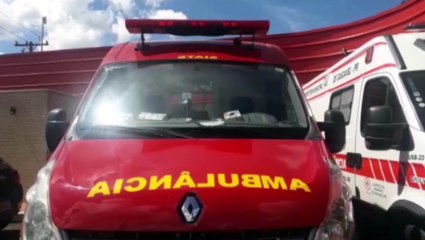 Homem é socorrido após sofrer acidente na área rural