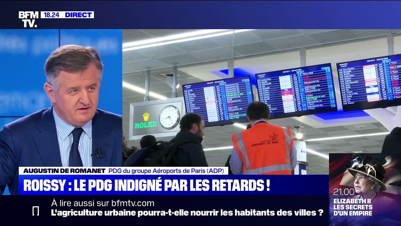 Aéroports de Paris: le PDG indigné par les retards ! - 11/11