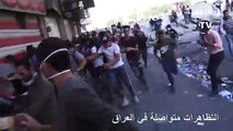 التظاهرات متواصلة في العراق