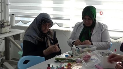 Cevriye nine, azmi ile örnek oluyor