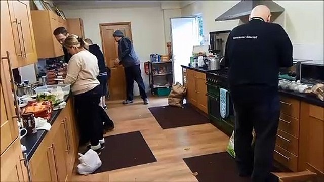 Support centre for Doncaster flood victims