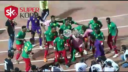 شاهد.. رقصة منتخب الكاميرون بعد الفوز على مالي بأمم أفريقيا