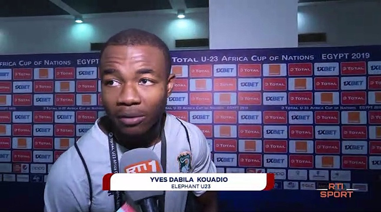 CanU23 | Les réactions d'Yves Dabila Kouadio après le match  Côte d'Ivoire Vs Nigeria
