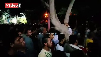 تشييع جثامين "خفراء كفر الحصافة" فى جنازة شعبية