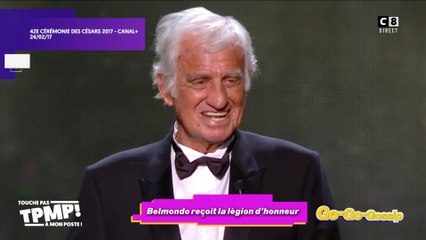 Jean-Paul Belmondo reçoit la légion d'honneur par Emmanuel Macron