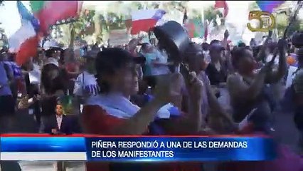 Sebastián Piñera cambiará la constitución de Chile