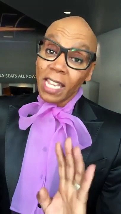 Rupaul talking about his makeup line on QVC