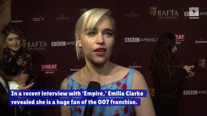 Emilia Clarke Wants to Be The First Female James Bond