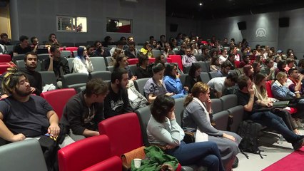 Tyler Weiss sinema öğrencileriyle bir araya geldi - İSTANBUL