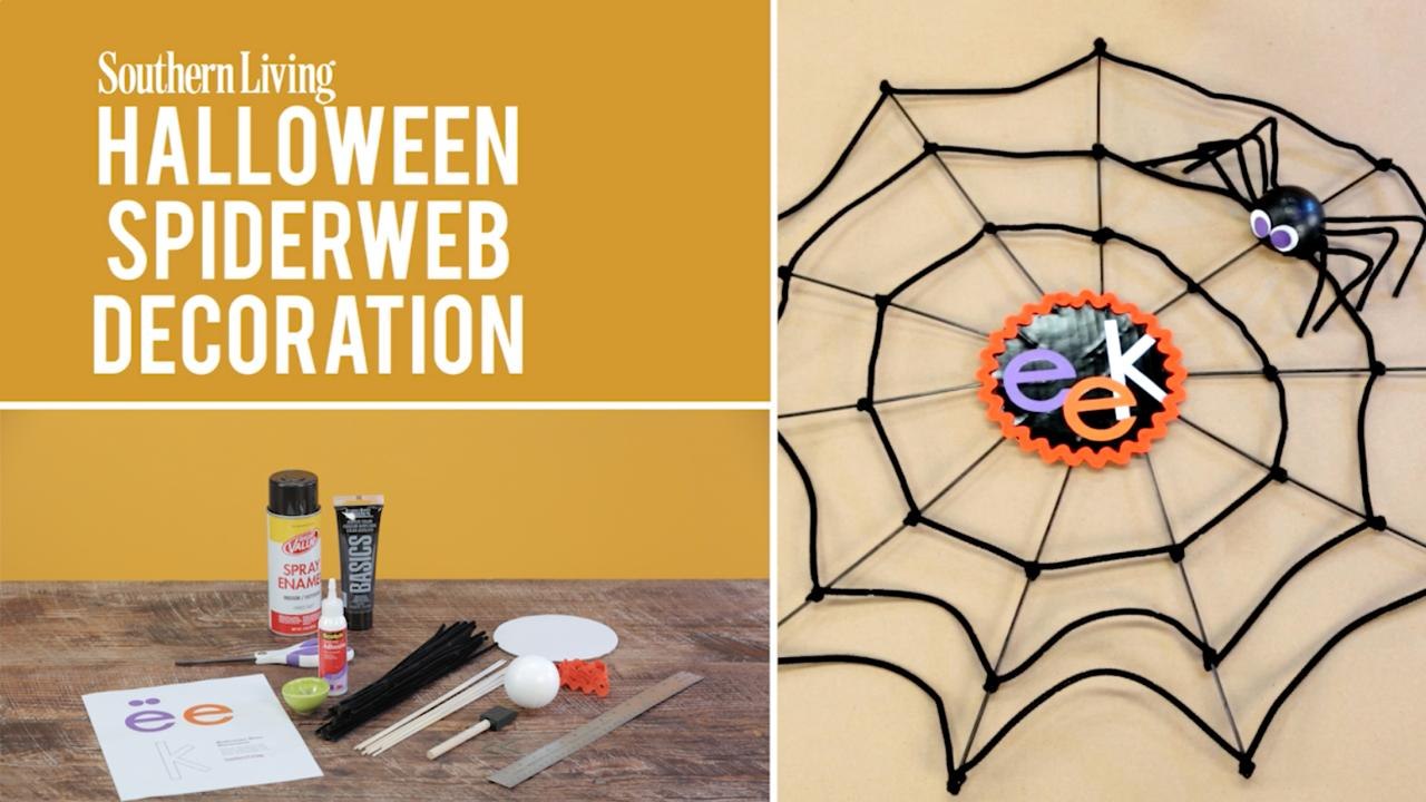 Halloween Spiderweb Decoration