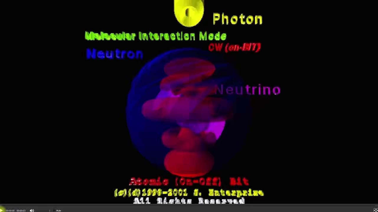 Theoretical Animated Neutron On Off Bit