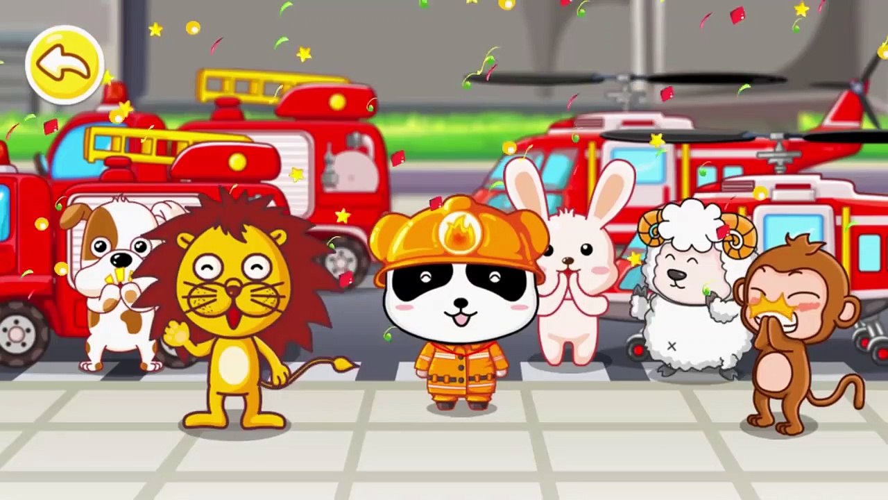 Bombero Panda: Fuego y Rescate | Juego para Niños | Educación Infantil | Apps Educativas | BabyBus