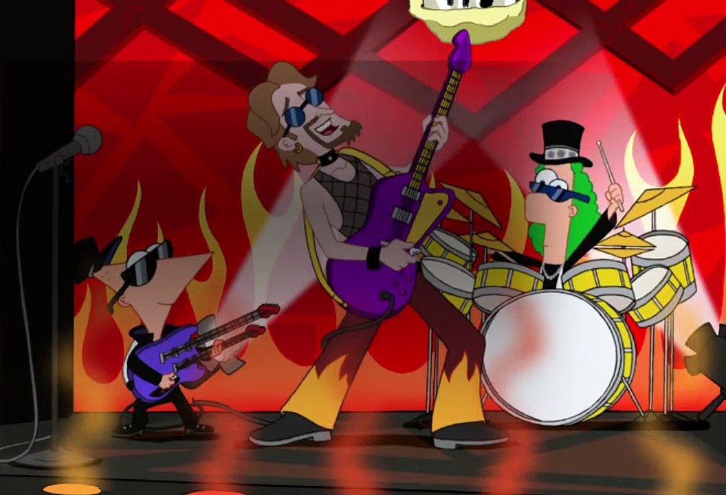 Phineas and Ferb - S01E25 - Dude Were Gettin the Band Back Together (1080p WEB-DL x265 HEVC 10bit AAC 2 0 RCVR) [UTR]