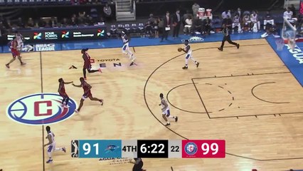 Kevin Hervey Posts 18 points & 15 rebounds vs. Agua Caliente Clippers