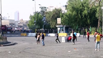 Irak'ta hükümet karşıtı gösteriler - BAĞDAT